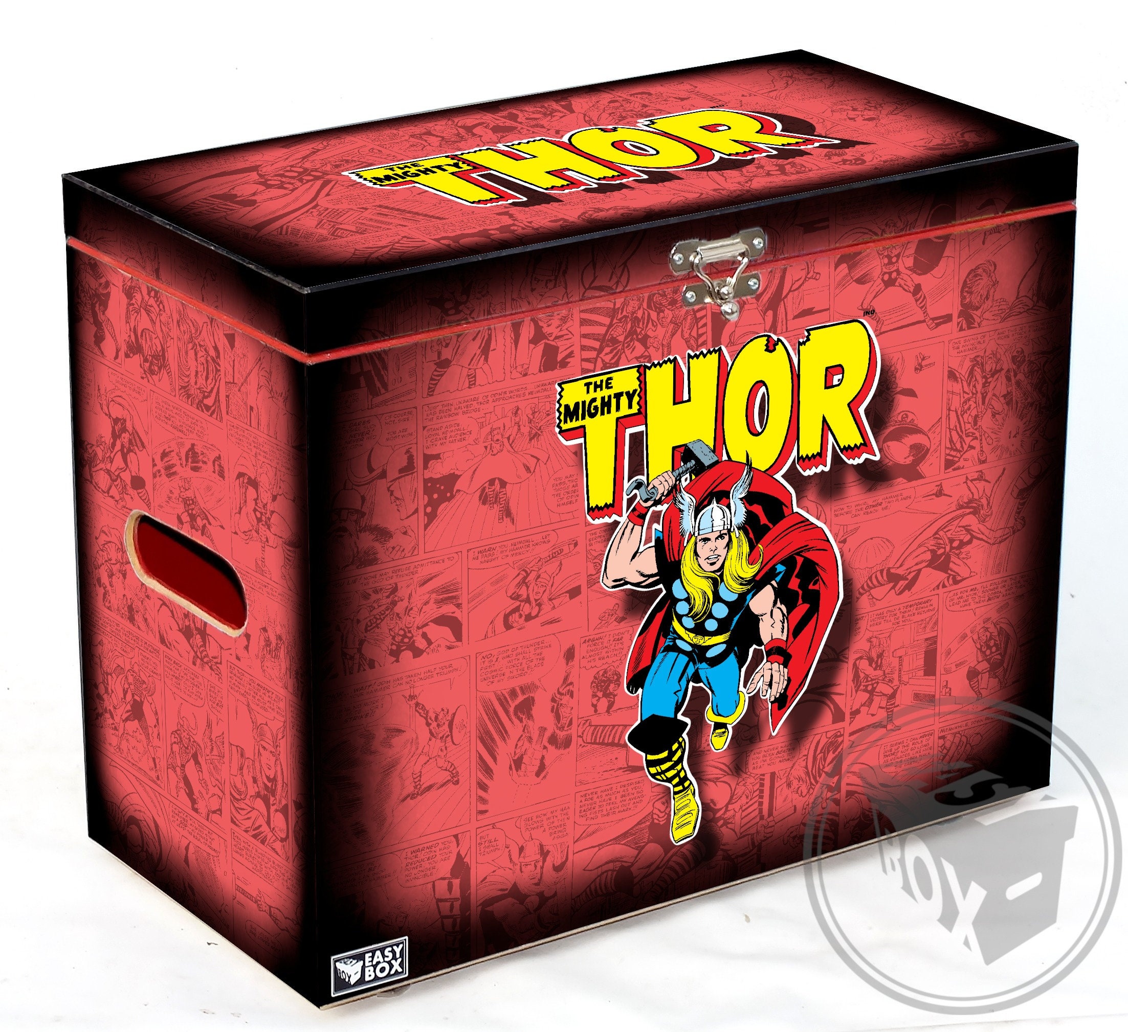 Thor - Large Comic Book Hard Box Chest MDF - Etsy