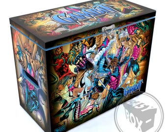 Gambit 90's - Large Comic Book Hard Box Chest MDF