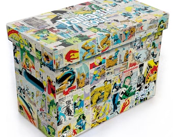 Fantastic Four - Large Comic Book Hard Box MDF