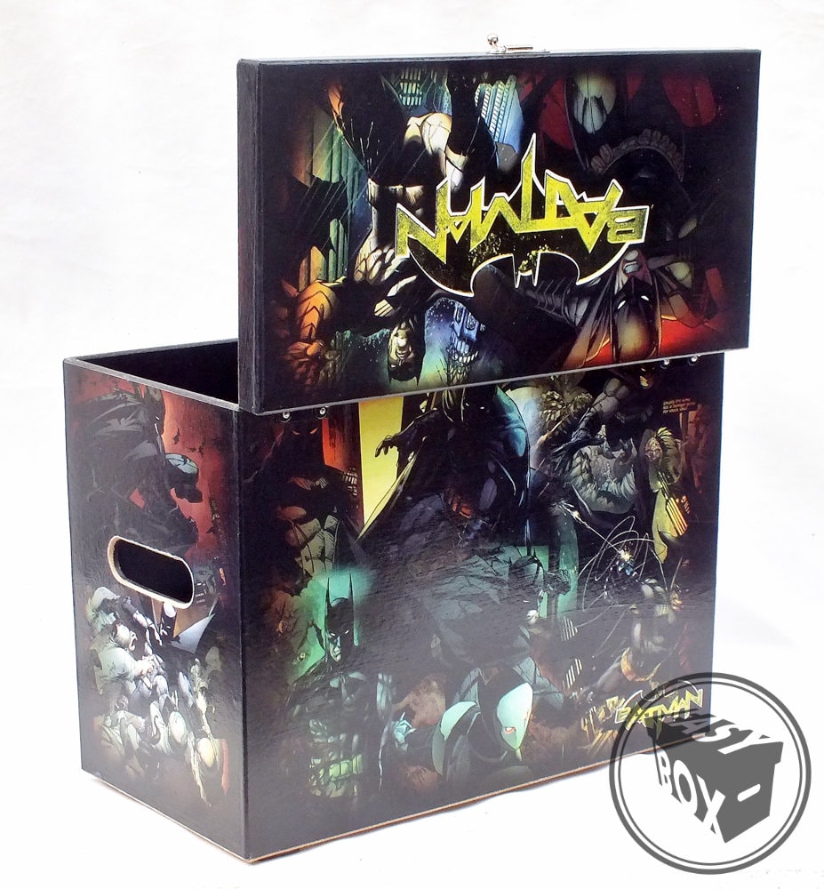 Batman New 52 - Large Comic Book Hard Storage Box Chest MDF - Etsy