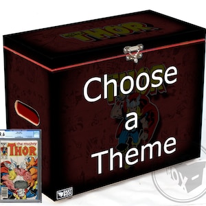 CGC Graded - Large Comic Book Hard Box Chest CGC Graded Comic Storage Box Size MDF
