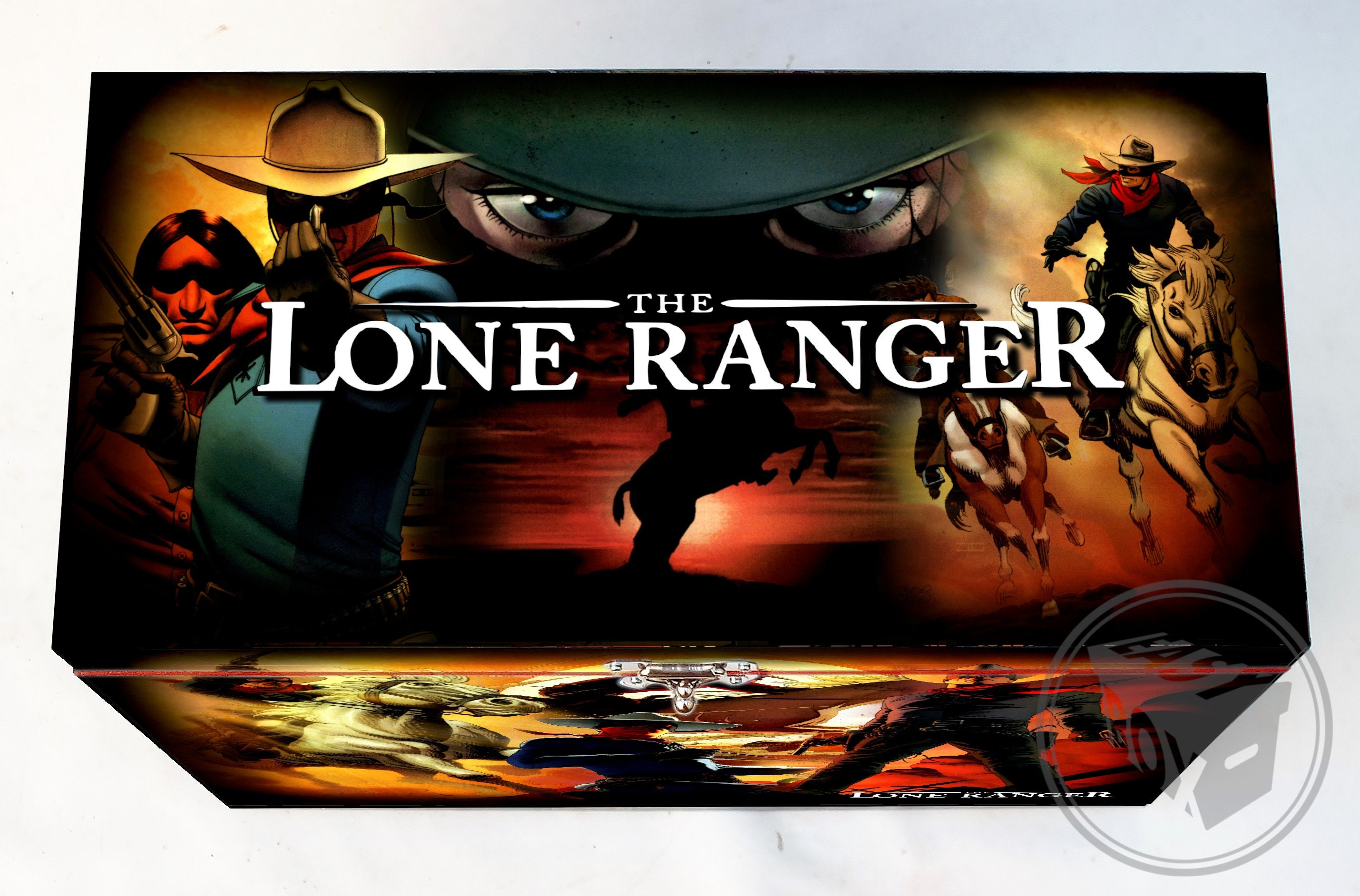 The Lone Ranger - Large Comic Book Hard Box MDF - Etsy