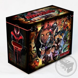 Spider-Man (Miles Morales) - Large Comic Book Hard Box Chest MDF image 2