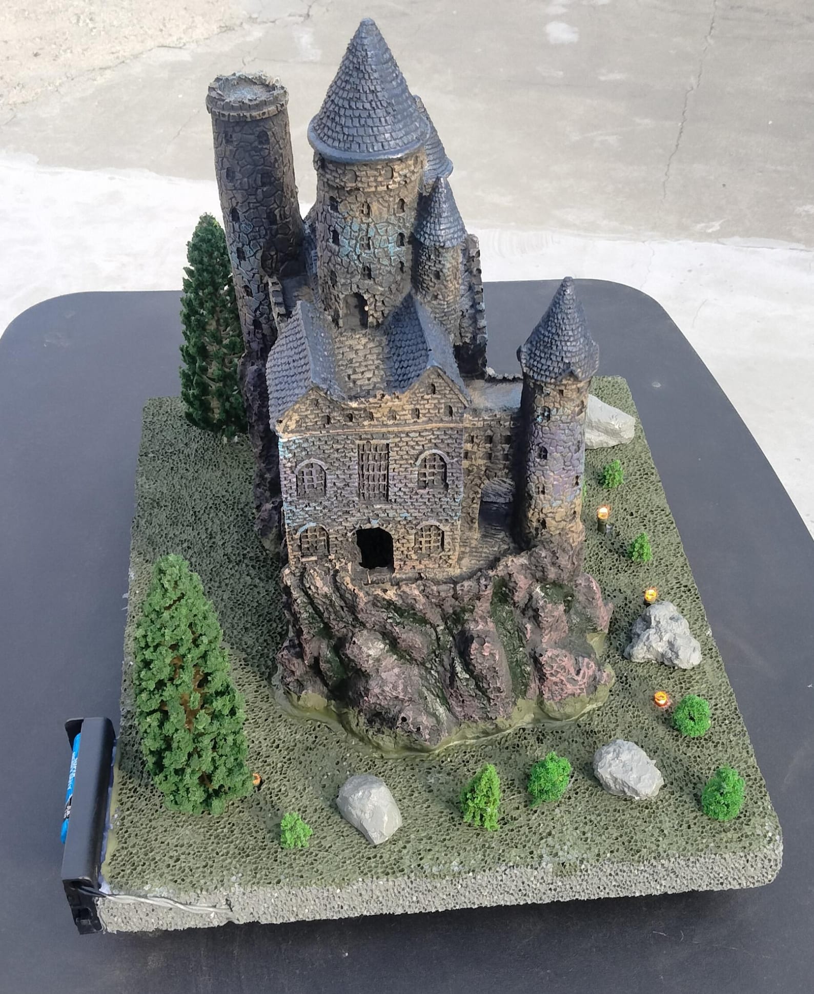 HO Scale Model of A Castle in Romania. - Etsy