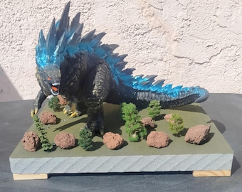 Miniature Scale Model of The Godzilla Monster Action Figure.