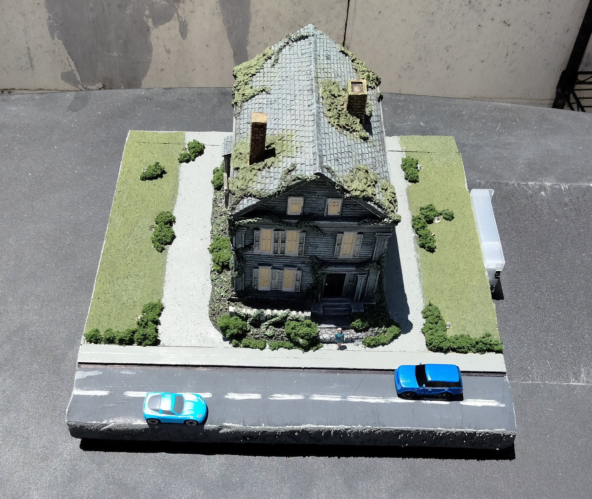 HO Scale Model of the Lizzie Borden House Etsy