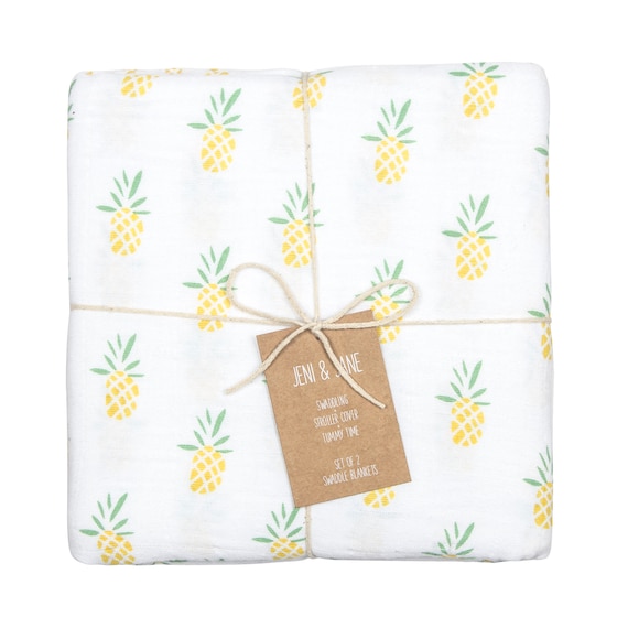 Pineapple muslin blanket 2025