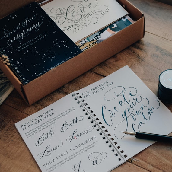 Calligraphy Kit: A Complete Lettering Kit for Beginners [With Calligraphy  Pens and Paper]