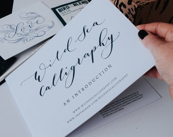 Beginners Modern Calligraphy - Downloadable worksheets, modern calligraphy workshop, beginners calligraphy, calligraphy downloads