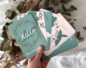 Cartes Etapes Bebe Etsy Cartes Etapes Bebe Etsy
