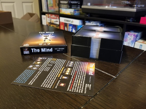 the mind card sleeves "The Mind" Card Game Compatible Sleeve Bundle (8809 X 2)