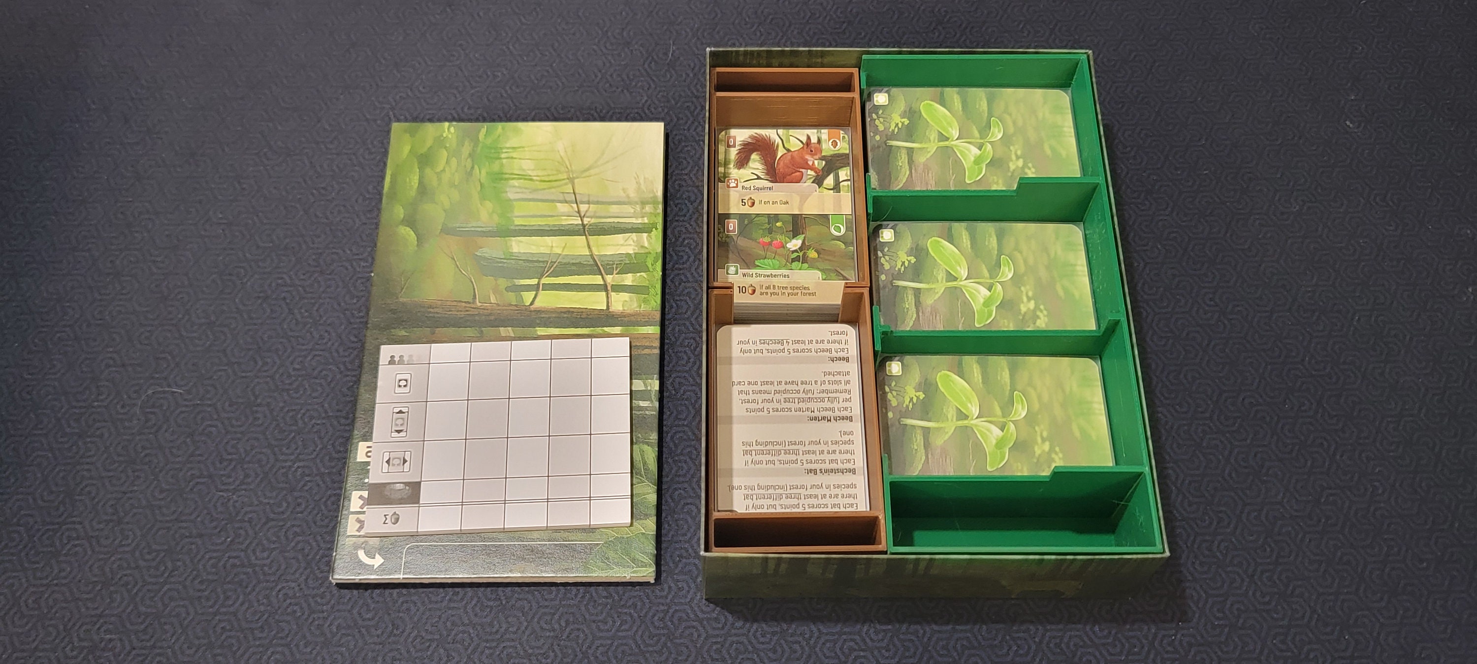 Forest Shuffle 3D Printed Insert/organizer - Supports Alpine Expansion ...