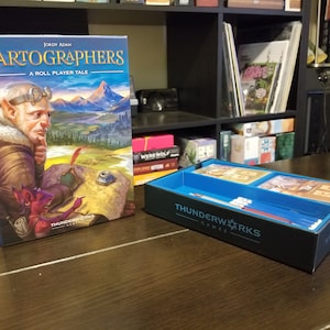 Cartographers: A Roll Player Tale 3D Printed Insert