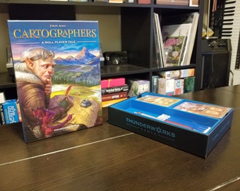 Cartographers: A Roll Player Tale 3D Printed Insert