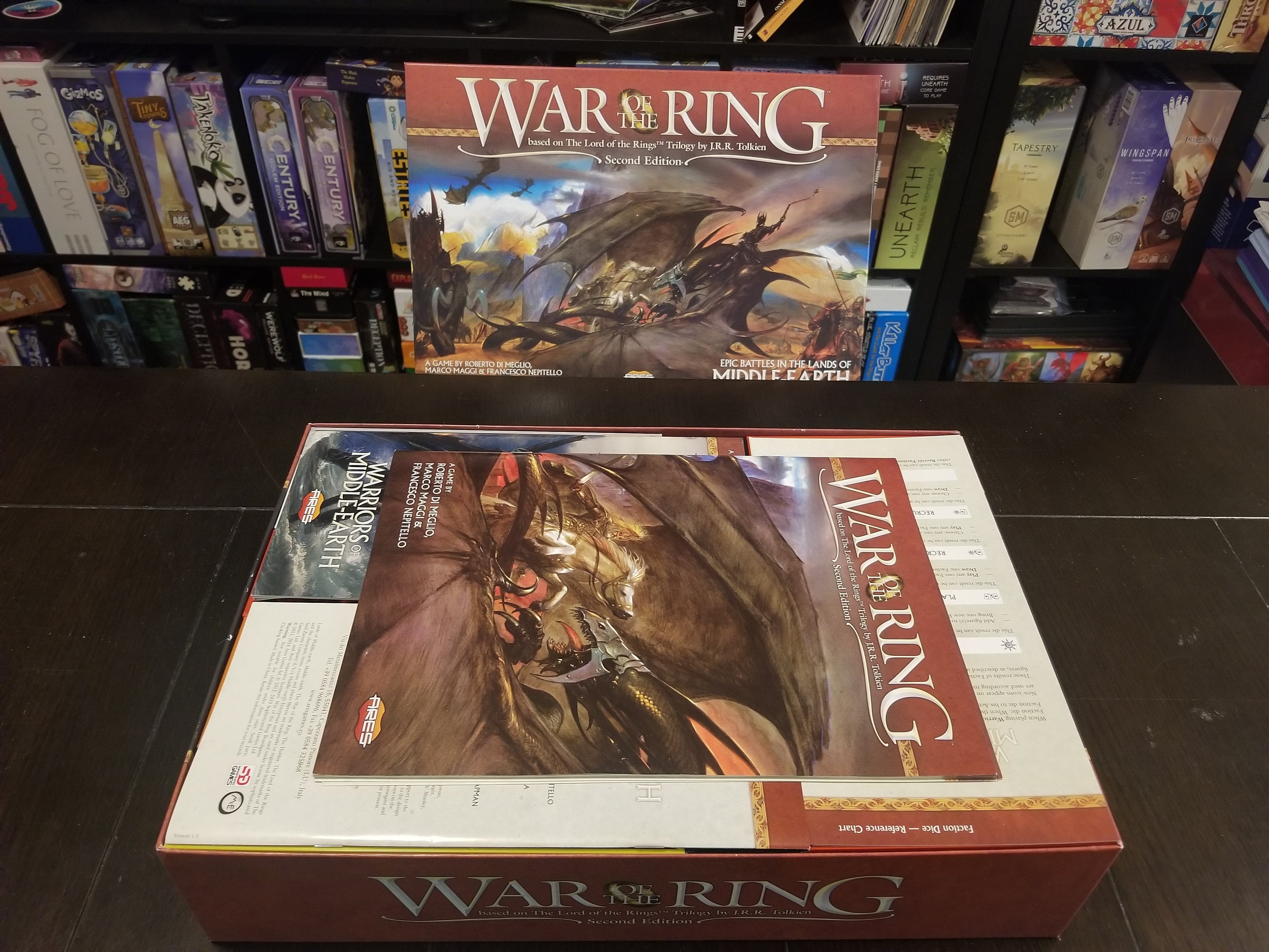 War of the Ring 3D Printed Insert W/ Expansions & Custom Dice Etsy