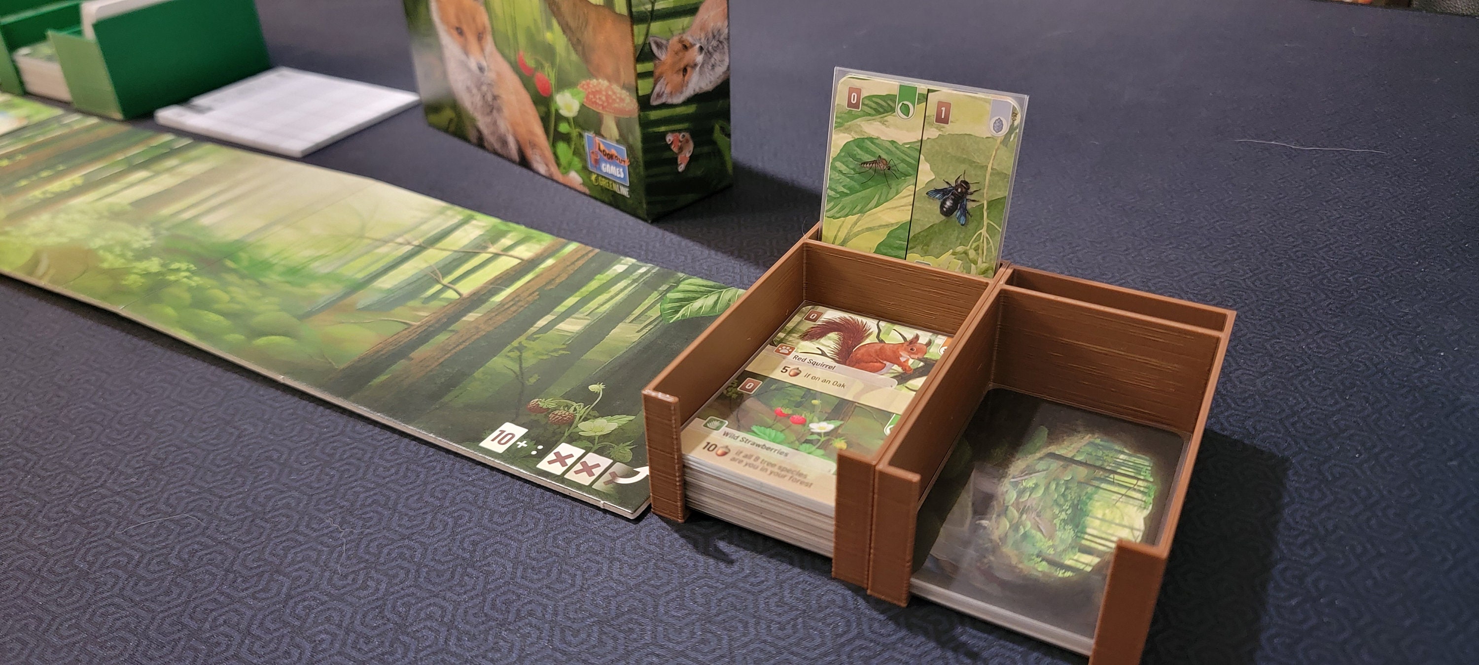 Forest Shuffle 3D Printed Insert/organizer - Supports Alpine Expansion ...