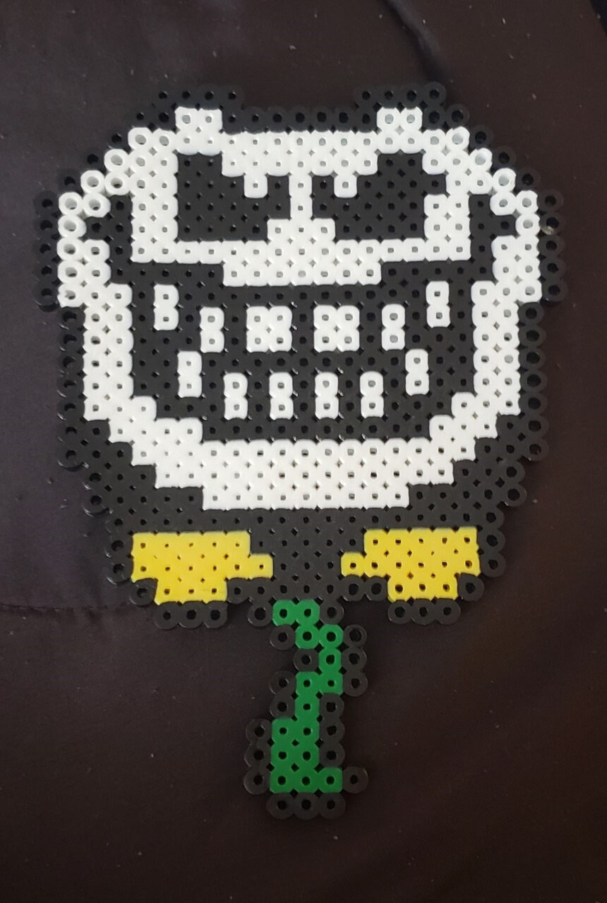 Flowey The Flower Undertale Evil Sprite Perler Bead Creation Etsy