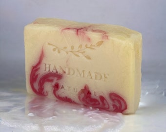 Natural soap handmade soap scented with Pomegranate - Soaply / 75 G