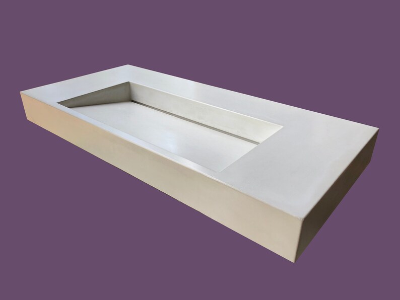 Floating Concrete Ramp Sink Etsy