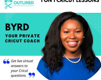 Cricut Tutorials, Live Cricut Class, Live Cricut Coach, Cricut coaching classes, Cricut classes, Cricut Design Class, 1 Hour and 30 Minutes