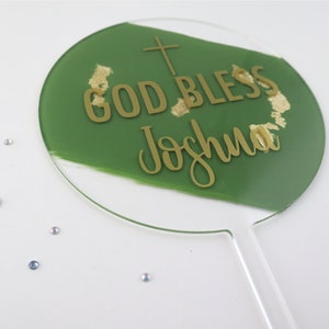 Baptism Cake Topper, Personalized Baptism Cake Topper, Girl Baptism, Boy Baptism Cake Topper, Baptism Two Names, Baptism Cake Topper Twins