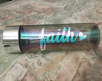 Holographic Name Decal, Name Decal for Tumbler, Holographic Vinyl Decal, Holographic Label, Holographic Sticker, Holographic Opal  Car Decal