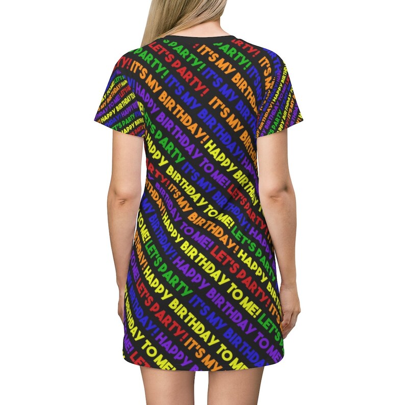 It/'s My Birthday T-Shirt Dress