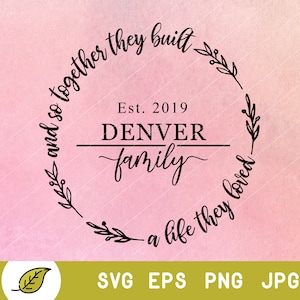 Willkommen svg, Bauernhaus svg, Familienname svg, Nachname svg, Familienname svg, runde svg, runde Monogrammschrift, Rebenmonogramm svg, hergestellt