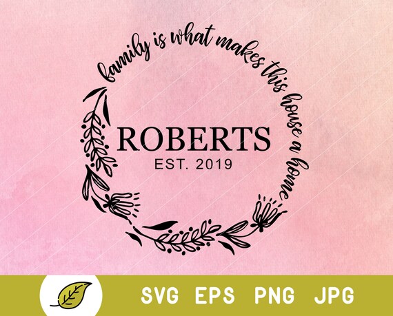 Download Welcome Svg Farmhouse Svg Last Name Svg Family Name Svg Etsy