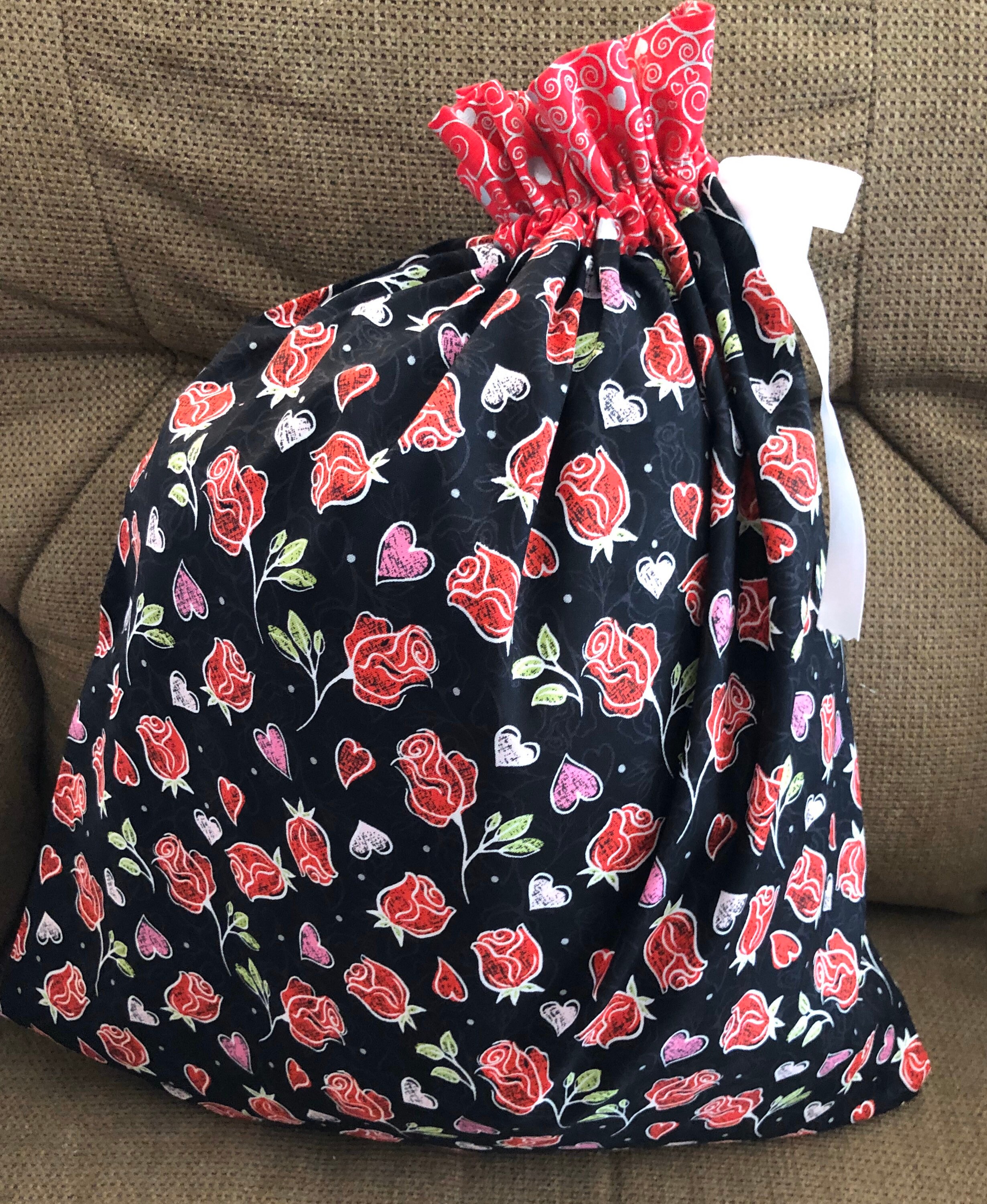 Reusable Fabric Gift Bag Large Etsy