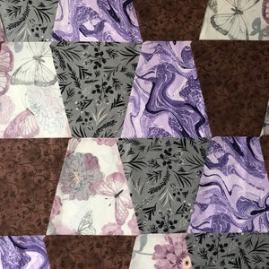 Quilt Kit For Beginners , Pre-cut Lap Quilt , Butterfly Lover
