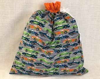 Reusable Fabric Car Gift Bag, Large Gift Bag for Boys