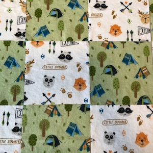 Quilt Kit For Beginners Precut, Woodland Baby Animals