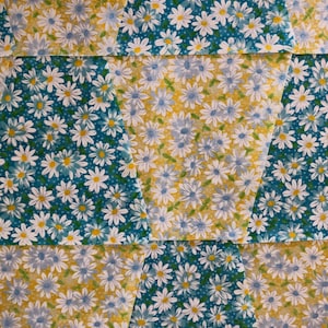 Quilt Kit For Beginners , Pre-cut Lap Quilt , Flower Lover