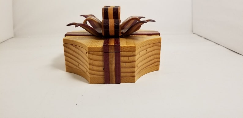 Wooden Bow Box