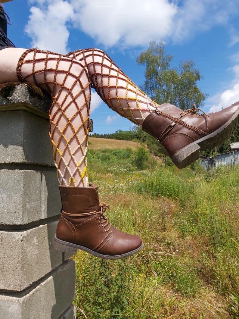 CROCHET PATTERN Thigh High Stockings Etsy Australia