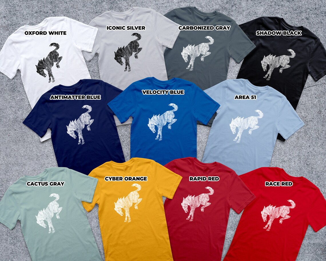 Bronco Tshirt vintage Ford Bronco Shirt Etsy