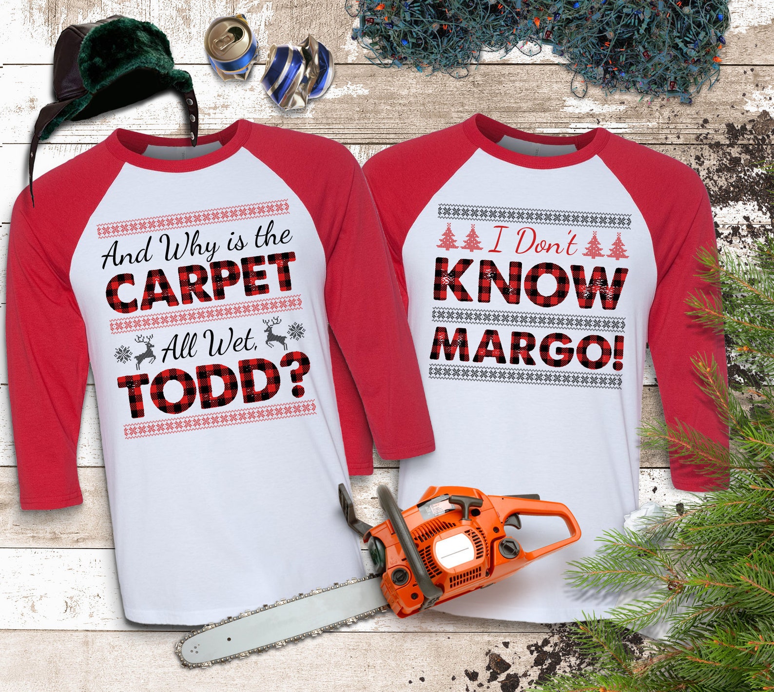 Margo And Todd Christmas Vacation 
