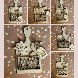 Wood DIY Kit - Kitchen Cutting Board Interchangeable