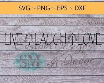 Archivo SVG primitivo "Vive, ríe, ama" de Willow Tree. Cita en formato SVG.