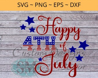 Feliz 4 de julio - cita de archivo svg