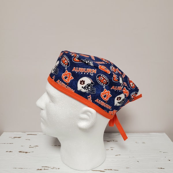 Unisex or Men's University of Auburn Tigers Surgical Scrub Cap Hat