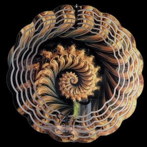 Smoke Spiral Wind Spinner