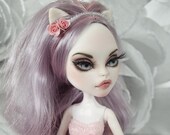Monster high repaint Catrine Demew Custom doll Gift ooak doll