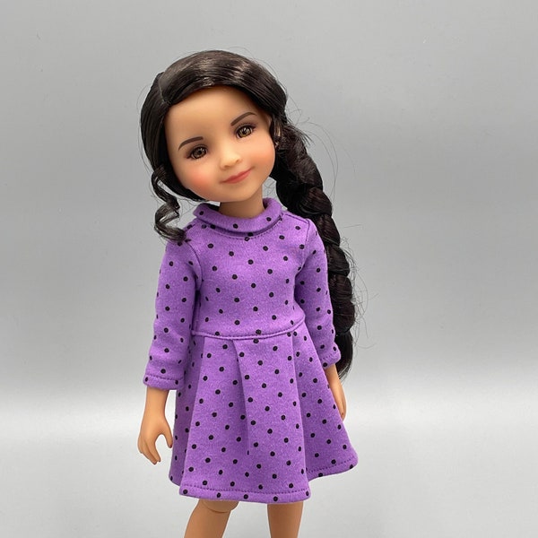 Ruby red fashion friends clothes dress lilac