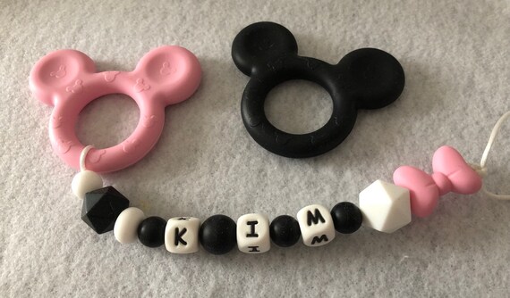 minnie mouse teether