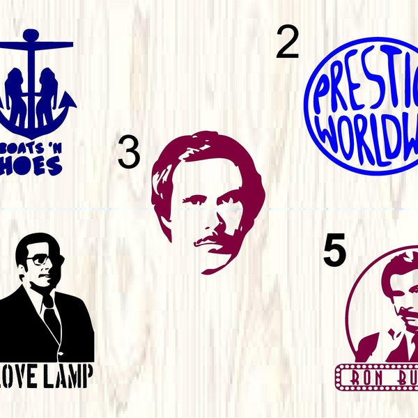 Prestige World Wide, Boats and Hoes, Anchorman -Vinyl Decals/ yeti decal/ car decal