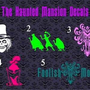 The Haunted Mansion- Decals/Vinyl Decal/Kids room