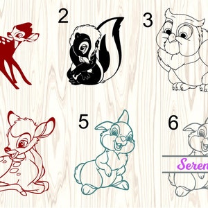 Cute Animal  Decals/Vinyl Decal/Kids room