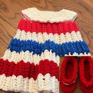 Infant Dress and Booties
